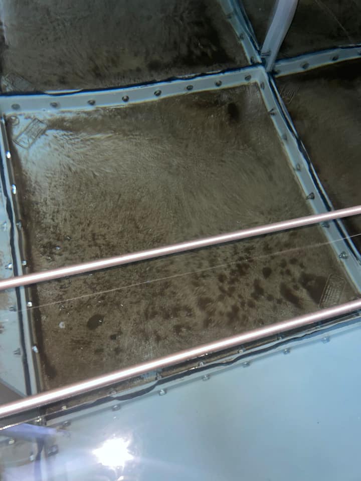 dirty water tank damage from rust or corrosion